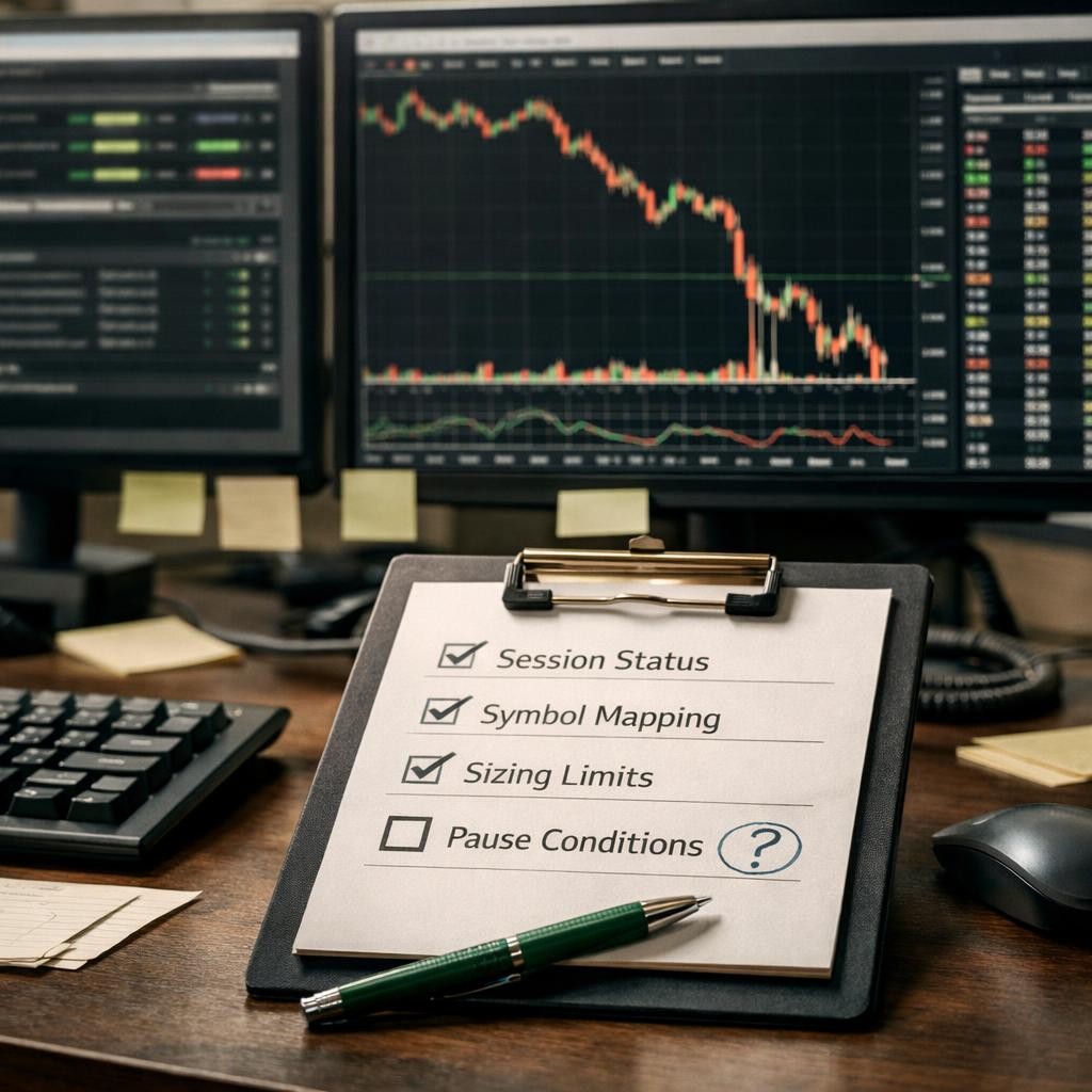 trading automation pre-live checklist illustration for How automated trading workflows actually break when markets get fast