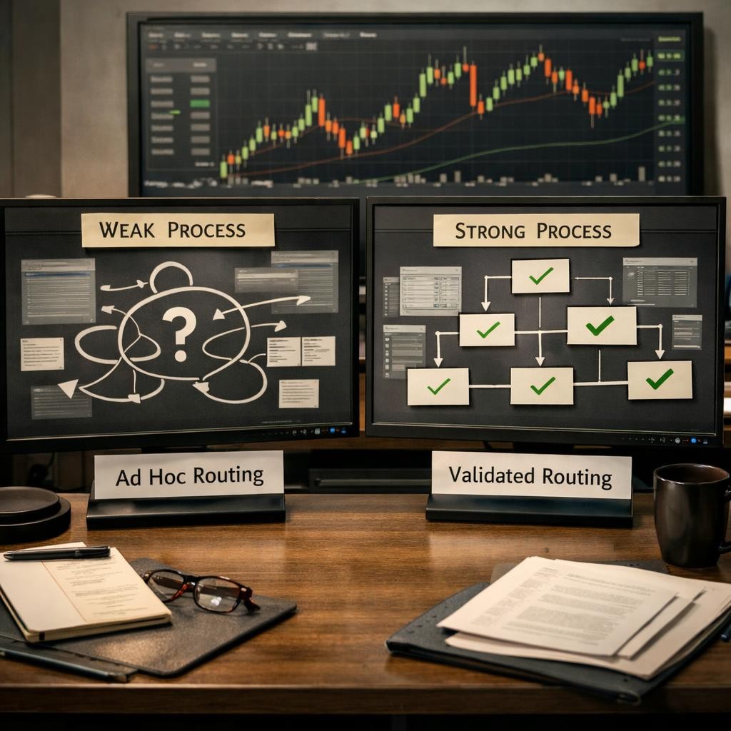 broker failover planning weak vs strong process illustration for Broker failover planning for automated trading: what to document before connection issues become execution problems
